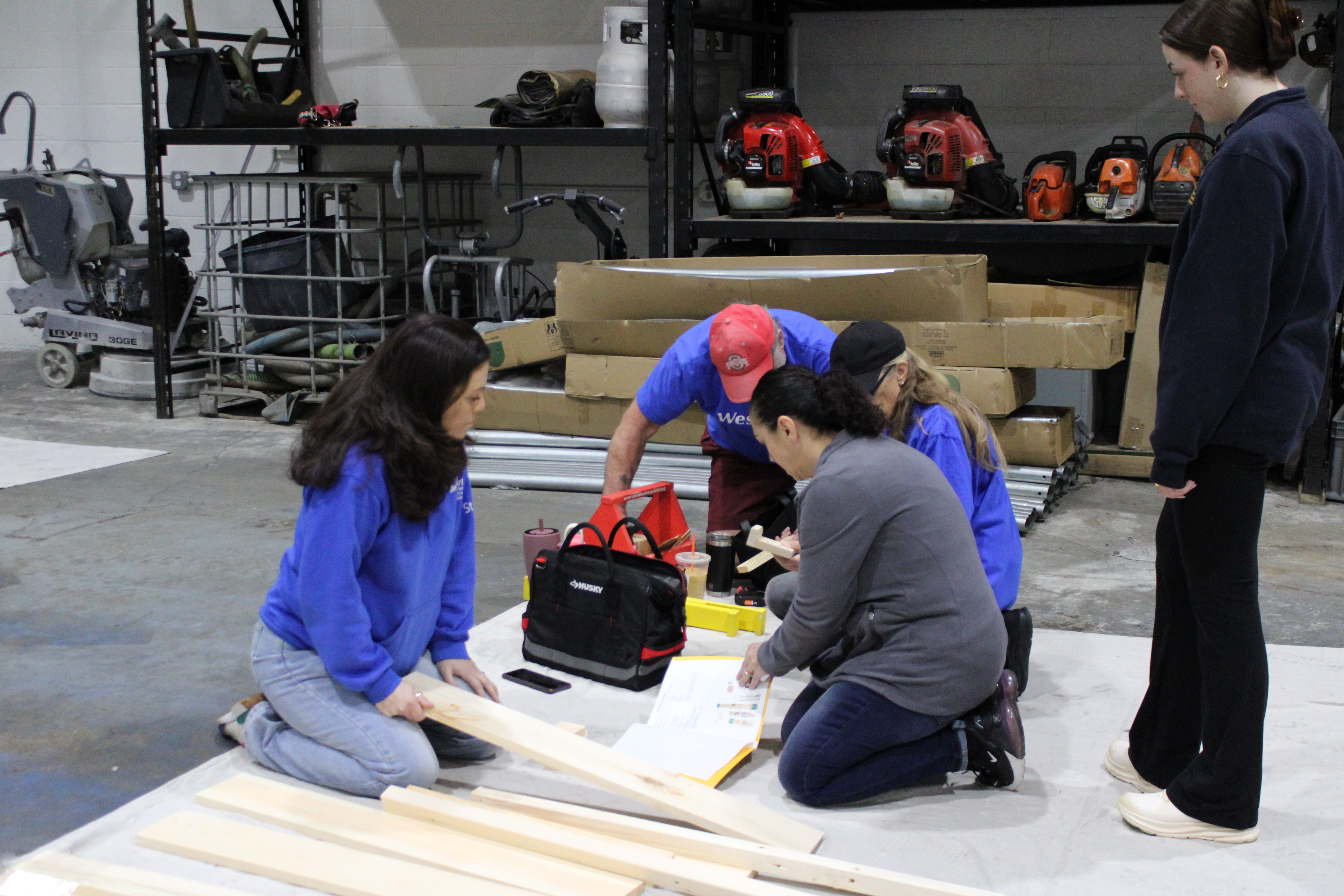 Photo of Build a Bed event