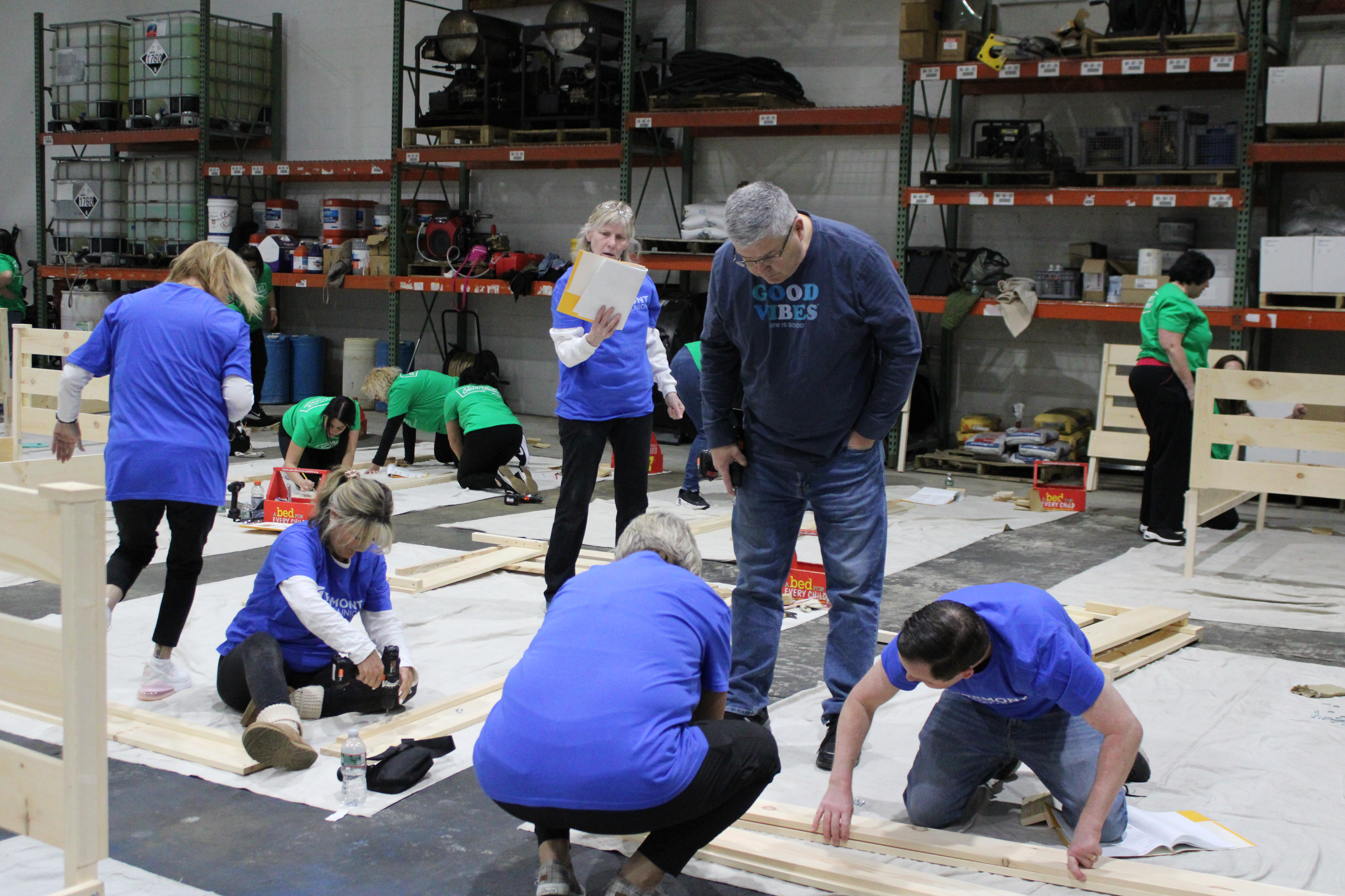 Photo of Build a Bed event