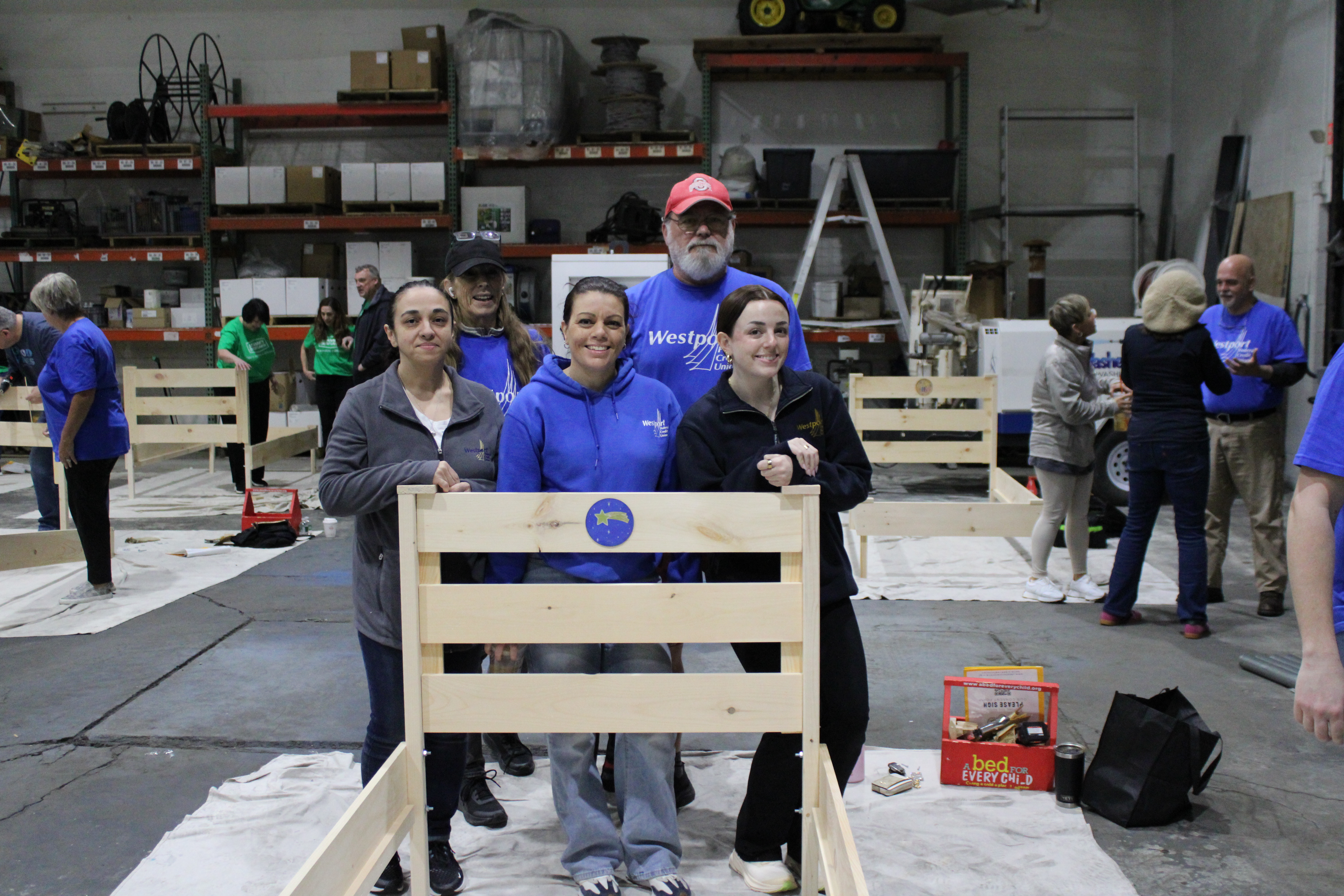 Photo of Build a Bed event