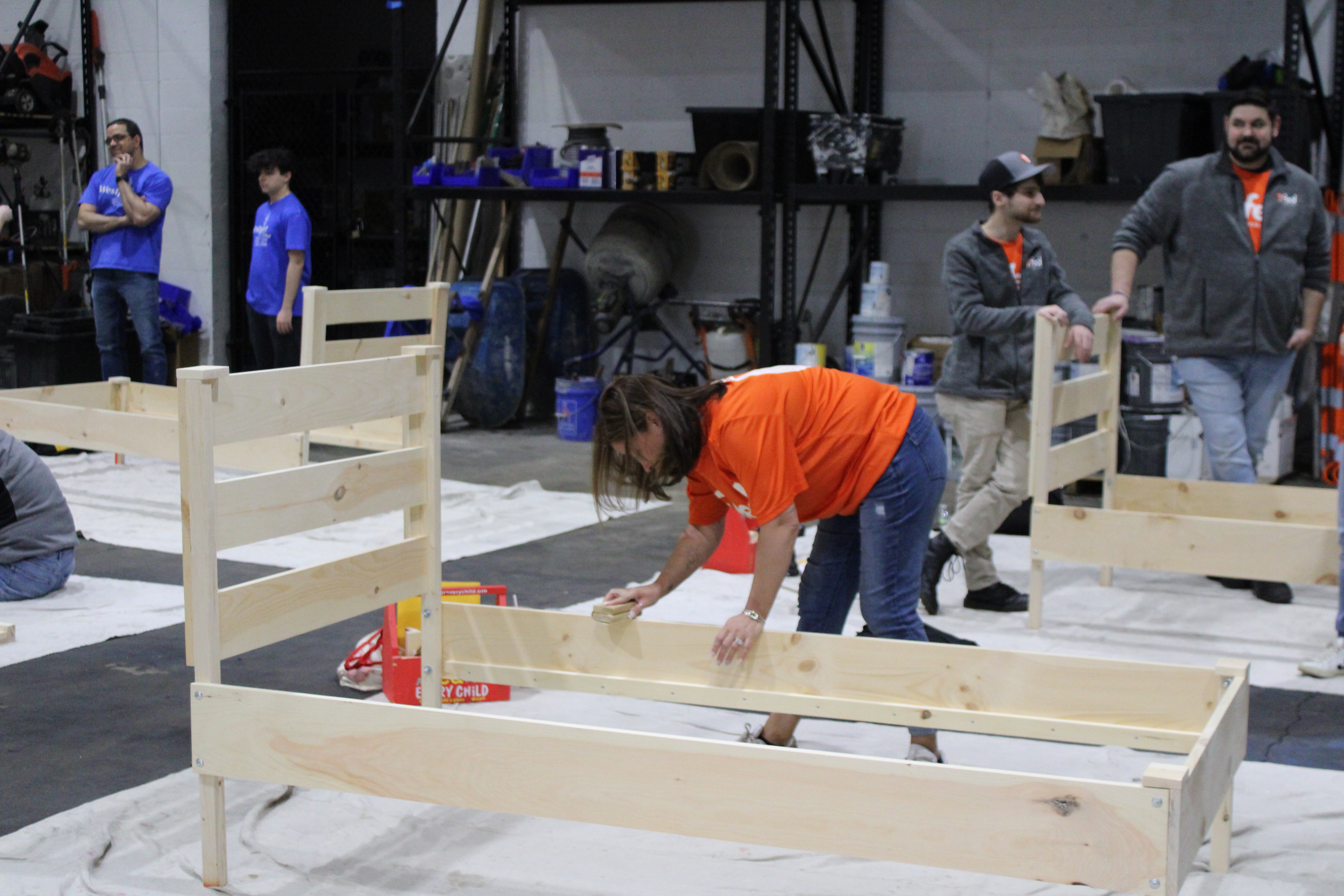 Photo of Build a Bed event