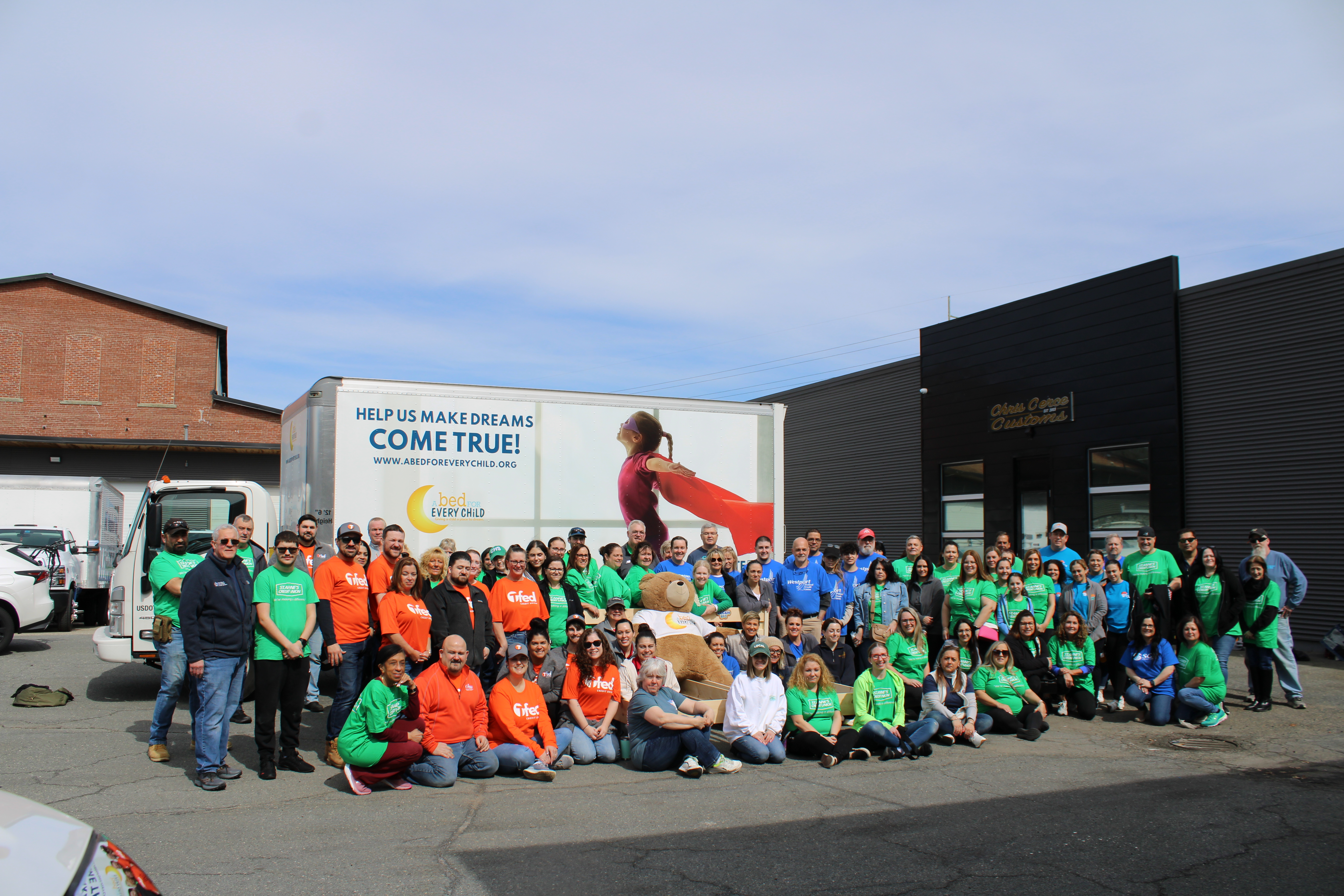 Photo of Build a Bed event