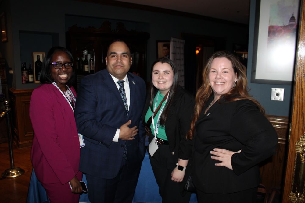 Group photo from event