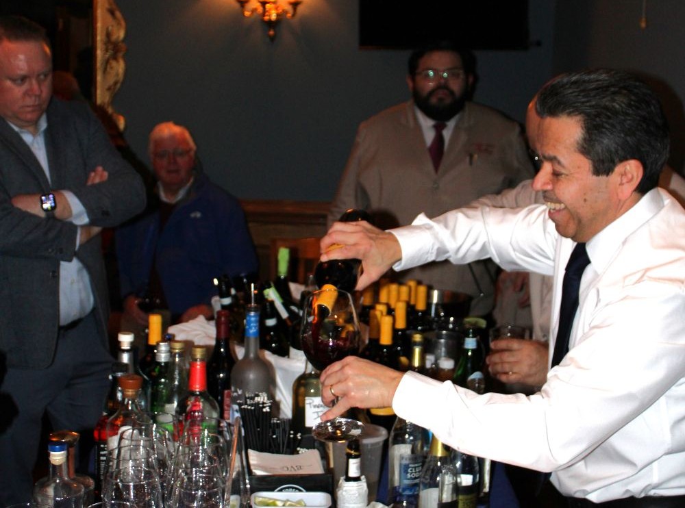 Group photo from event