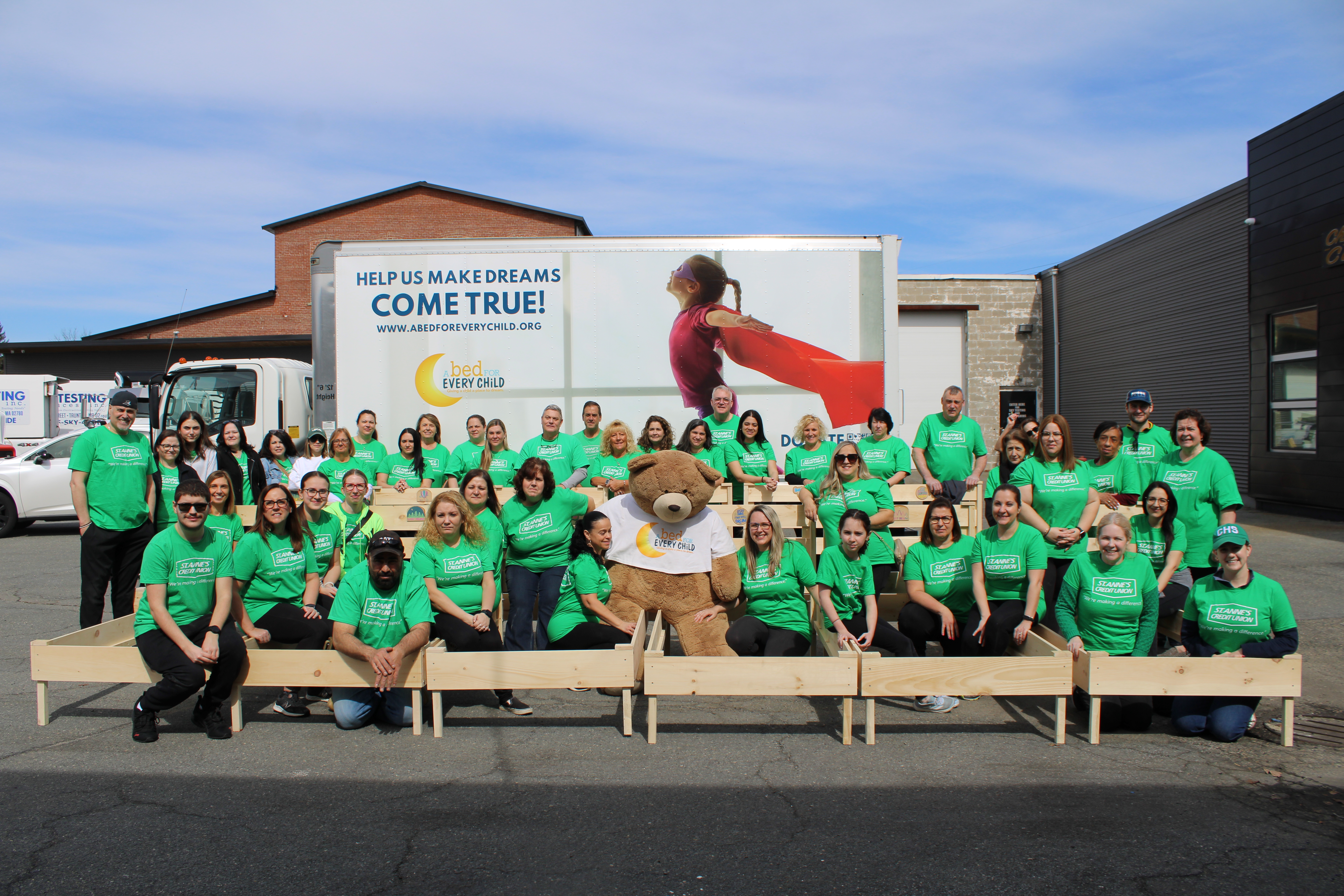 Photo of Build a Bed event