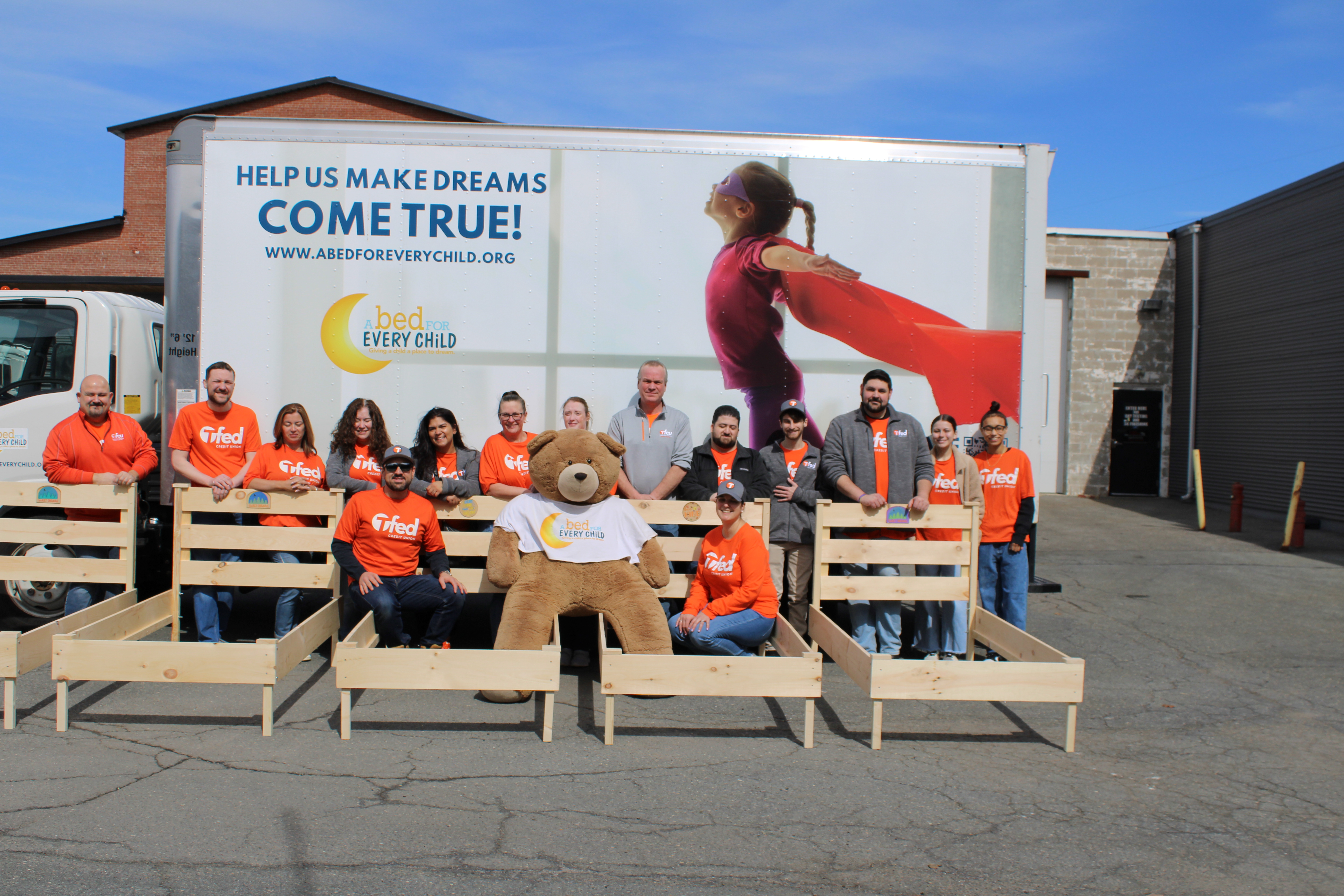 Photo of Build a Bed event