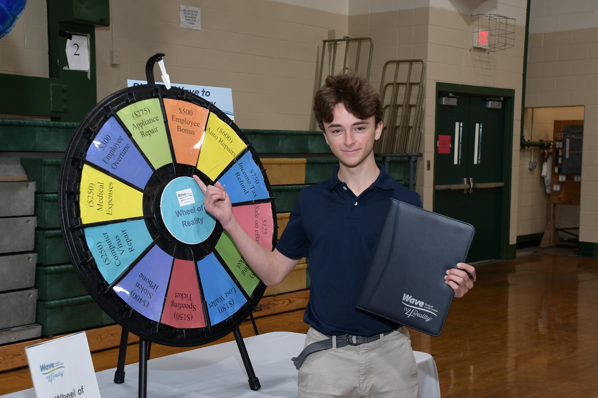 Student at the Wheel of Reality