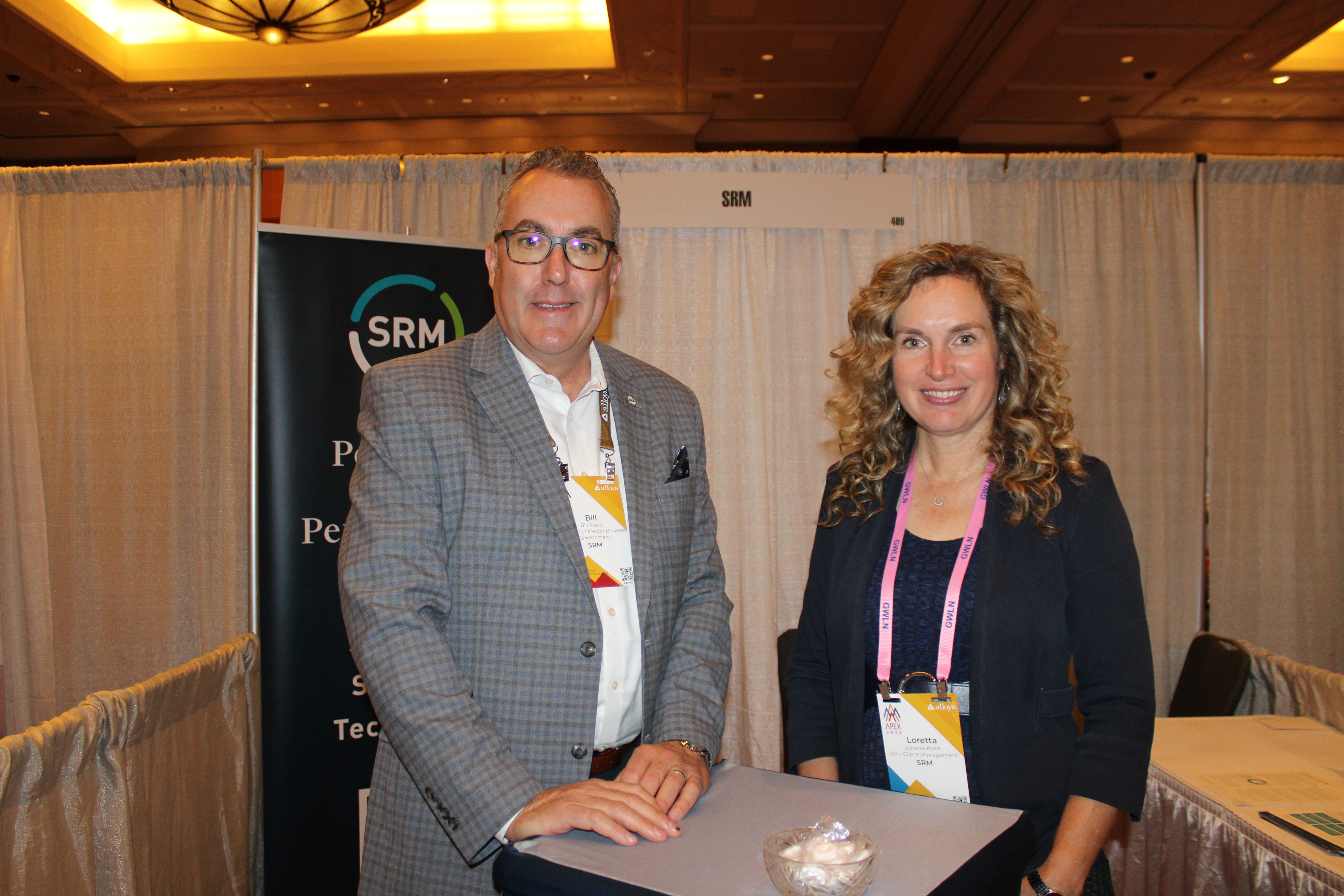 SRM Exhibitor Booth