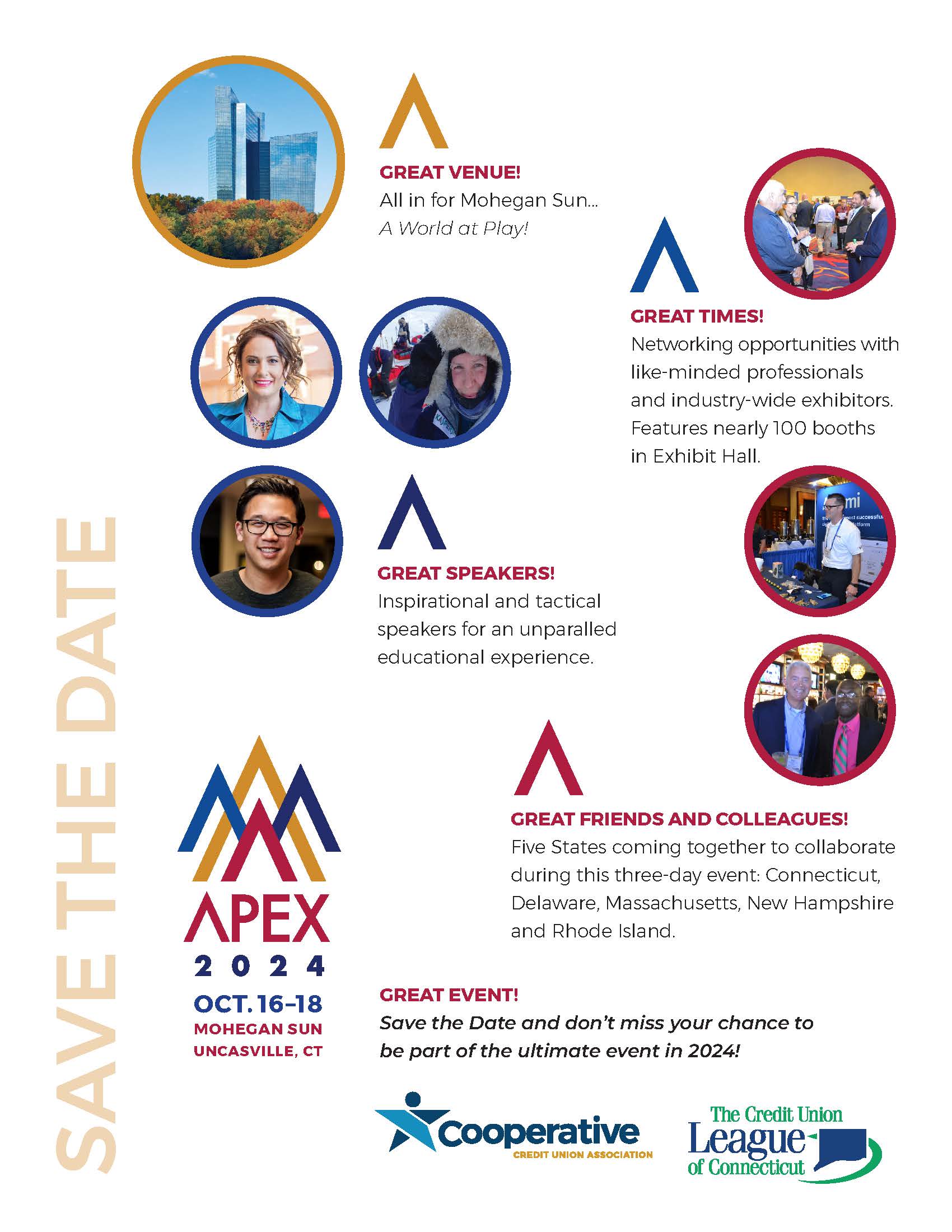 APEX save the date flyer