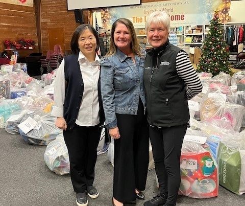 People's CU employees with Salvation Army