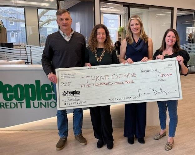 People's CU donates to Thrive