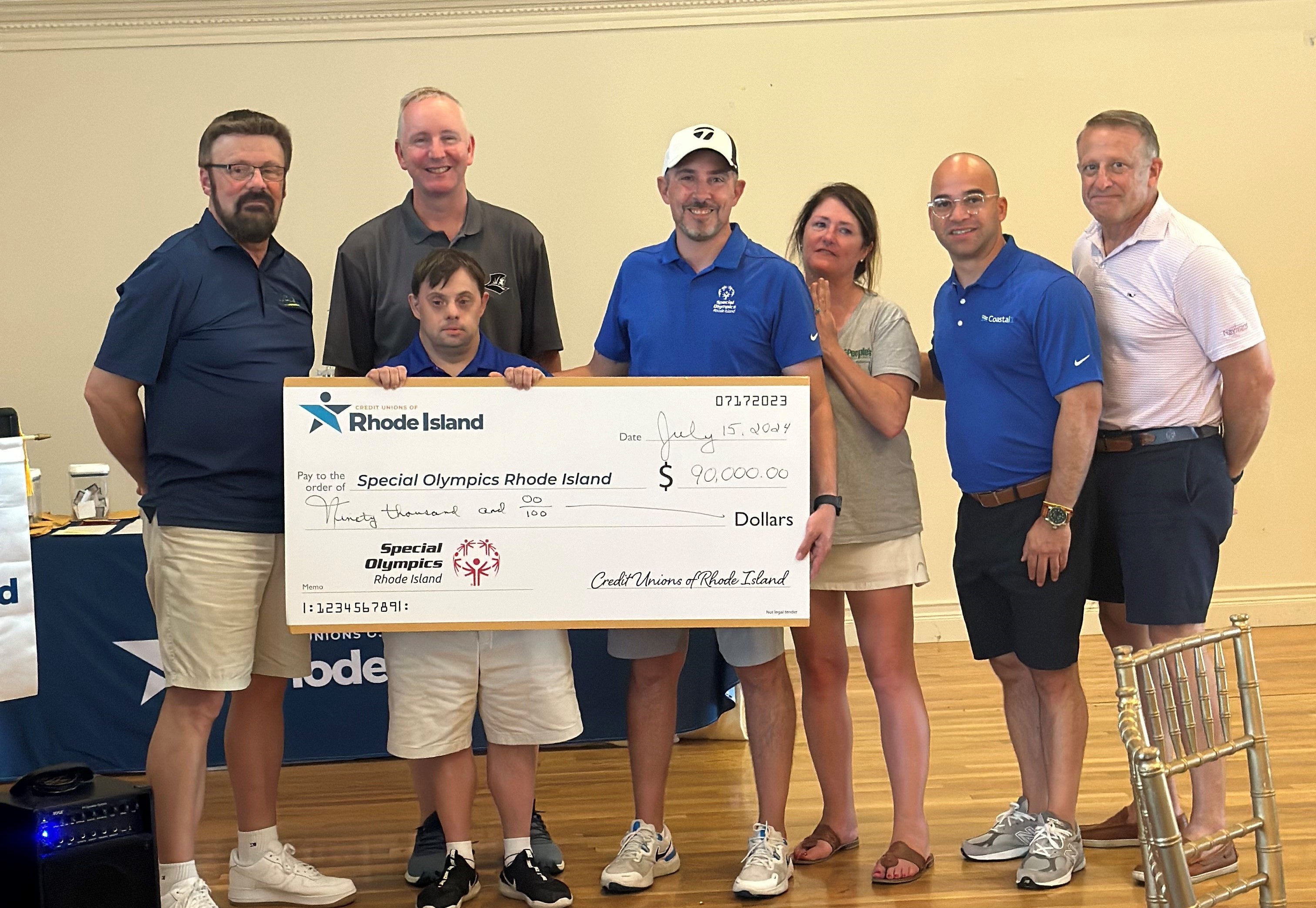 Group check presentation