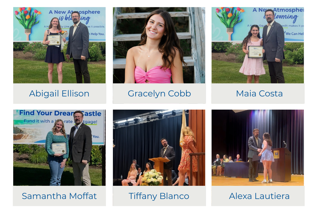 tiled photo of scholarship winners
