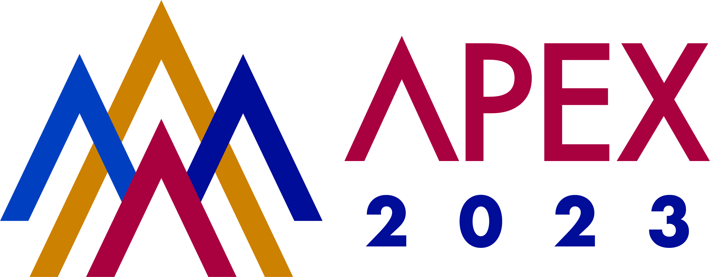 APEX conference 'mountain' logo