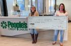 People's Credit Union Donates $2,000 to Lucy's Hearth
