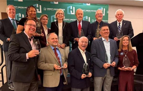 CCUA Leaders Honored at Credit Union House