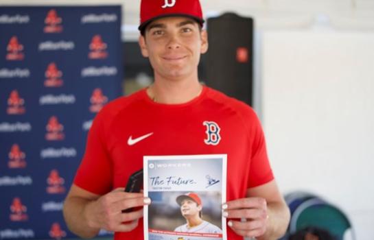 Worcester Red Sox Players Take Part in Virtual Scavenger Hunt with Workers Reality